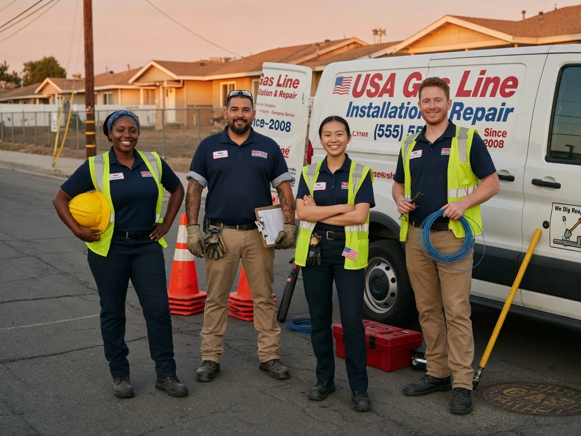 Gas Line Installation company in Cameron, TX